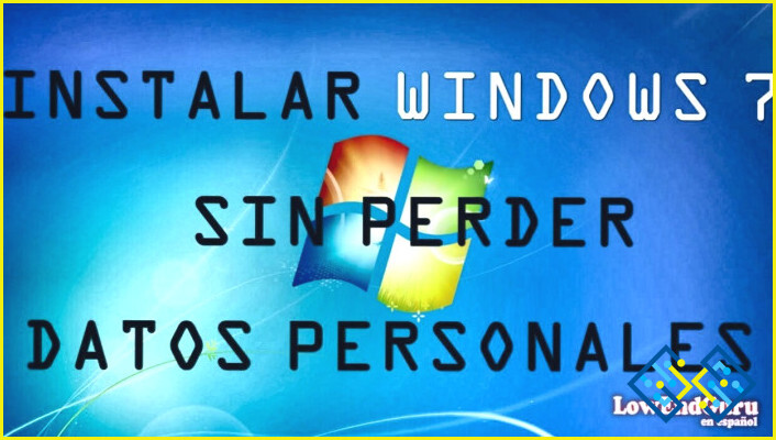 Cómo Actualizar Xp A Windows 7 Sin Perder Datos ️ Lizengo 【 2024 1118
